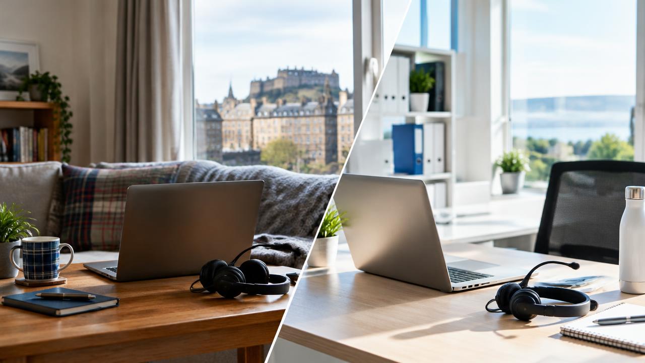 Three Practical Hybrid Working Setups for Small Scottish Businesses