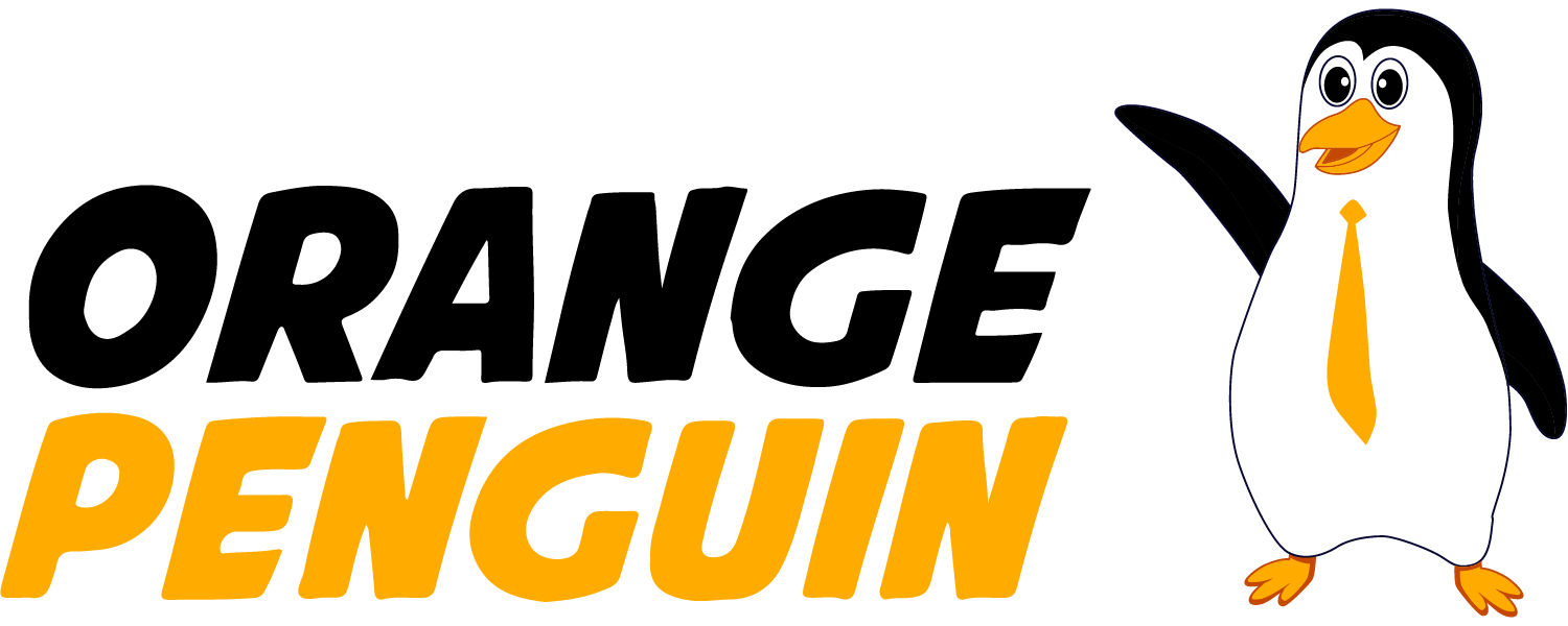 Orange Penguin Logo