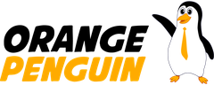 Orange Penguin Logo